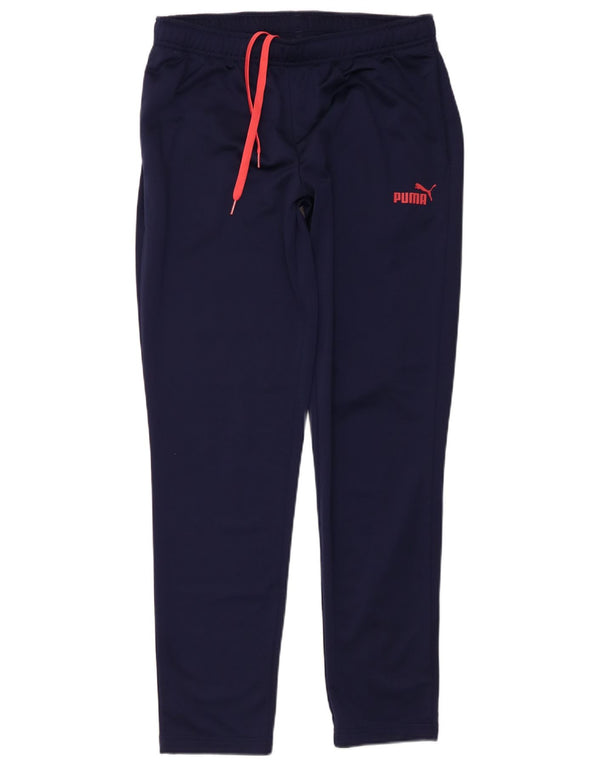 Pantaloni da tuta da donna PUMA UK 14 Large Blu Navy Poliestere