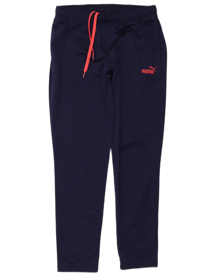 Pantaloni da tuta da donna PUMA UK 14 Large Blu Navy Poliestere