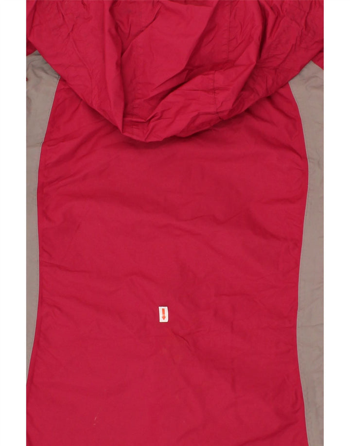 MOUNTAIN WAREHOUSE Womens Windbreaker Jacket UK 16 Large  Pink Colourblock Vintage Mountain Warehouse and Second-Hand Mountain Warehouse from Messina Hembry 