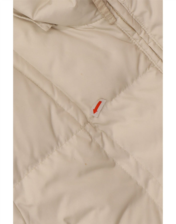 Giacca imbottita da donna Invicta UK 16 Large in poliestere bianco sporco