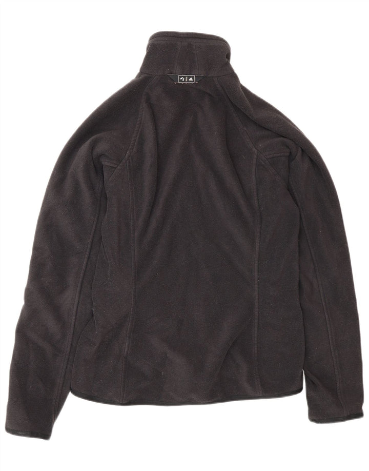 Giacca in pile Adidas Clima Proof da donna UK 12 Medium Nero Poliestere