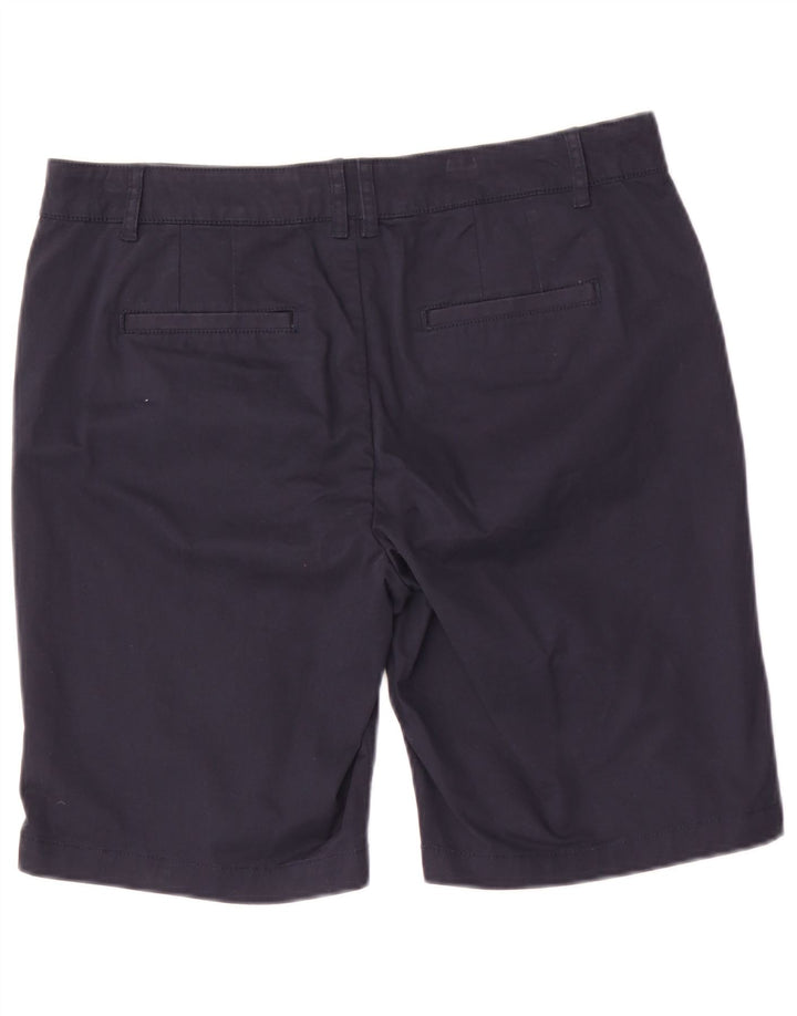 Pantaloncini bermuda da donna Fat Face UK 12 medi W34 cotone blu navy