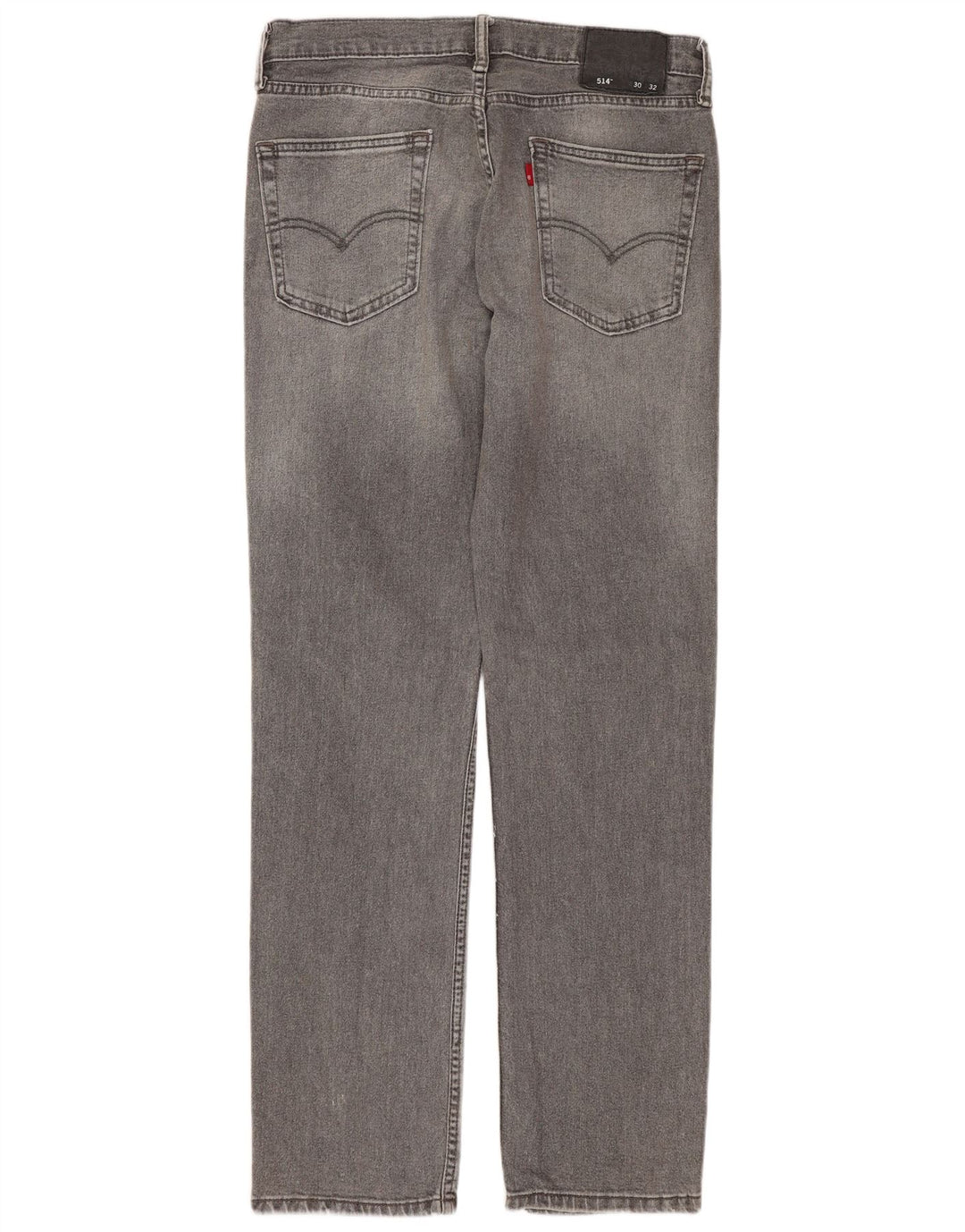 Levi's Uomo 514 Jeans dritti Taglia 30 W30 L32 Cotone grigio