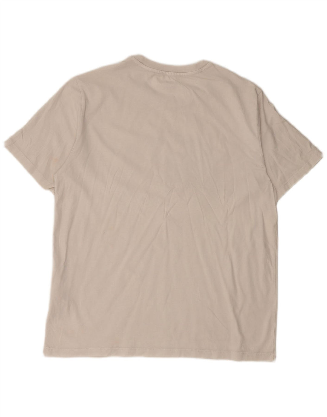 T-shirt grafica da uomo LEVI'S Top grande in cotone bianco sporco