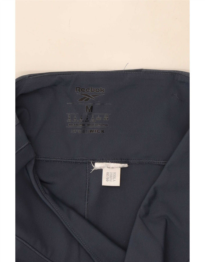 Leggings Reebok Speedwick da donna UK 12/14 Medio Blu Navy