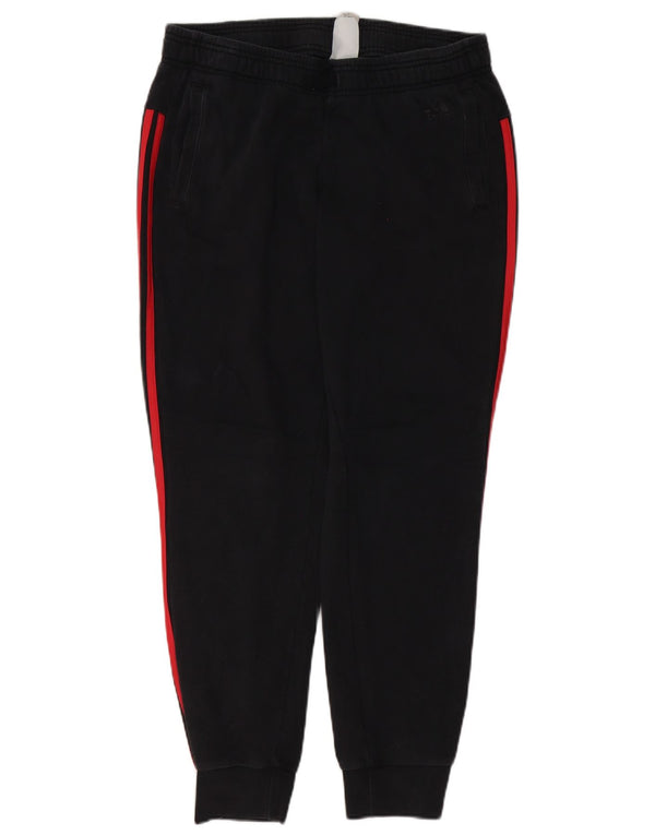 Pantaloni da tuta da donna Adidas Joggers UK 16/18 Large Nero Cotone