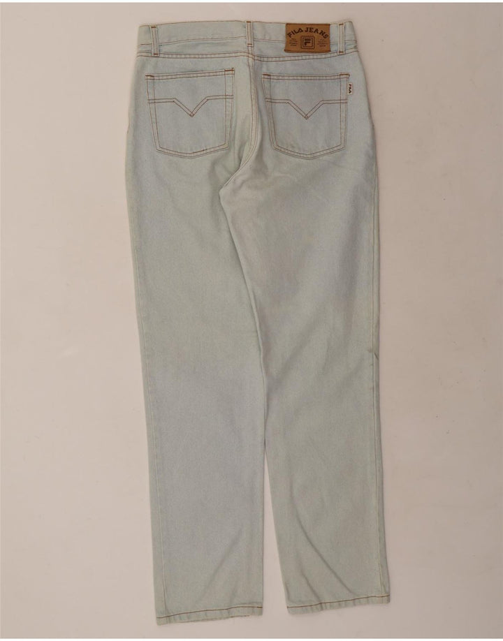 Jeans dritti da uomo Fila IT 50 Large W32 L32 cotone blu
