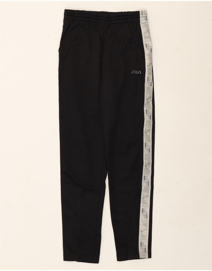 Pantaloni da tuta con grafica Fila da donna IT 42 Medium Black Colourblock