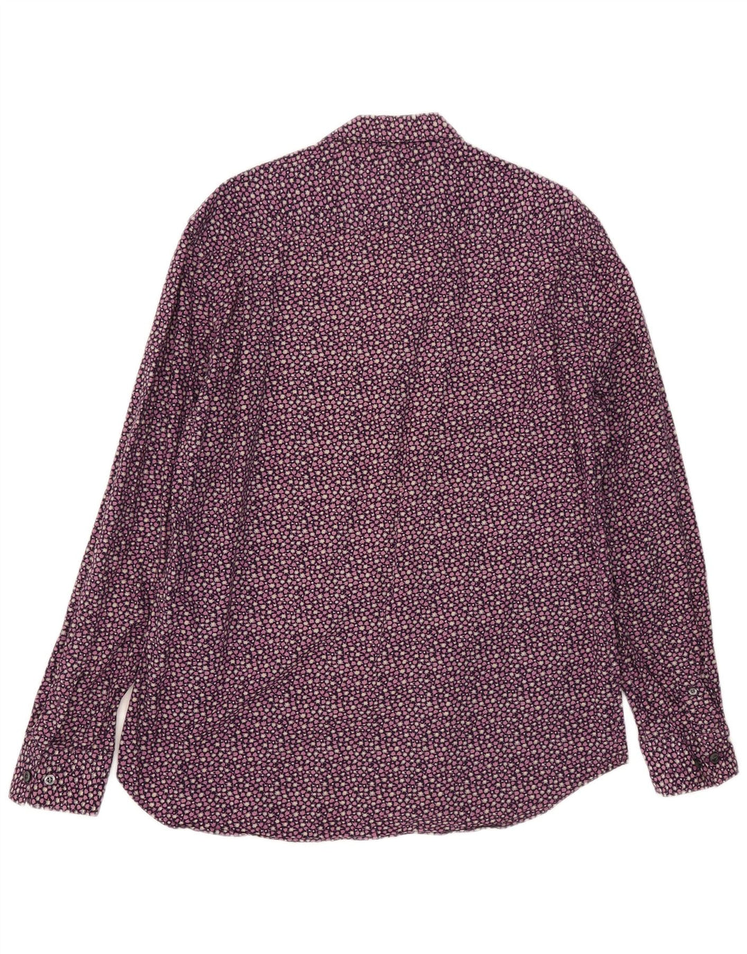 Camicia da uomo French Connection Grande cotone floreale viola