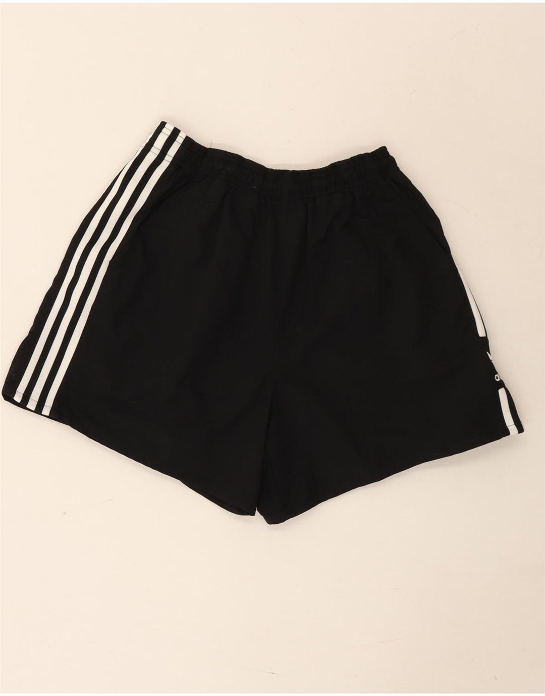 Pantaloncini sportivi da donna Adidas UK 10 piccoli nylon nero