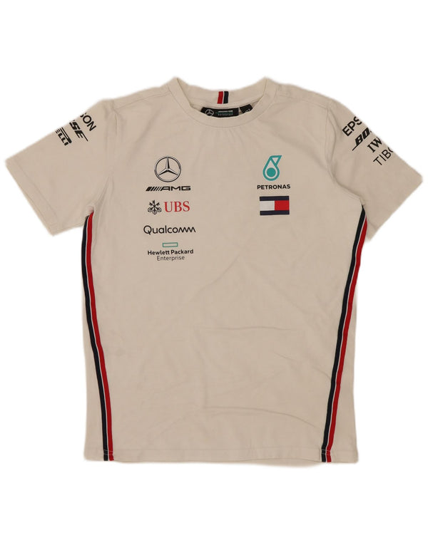 T-shirt grafica da bambino Tommy Hilfiger Top 11-12 anni bianca