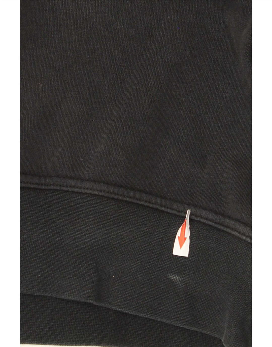 Felpa con cappuccio grafica da donna Nike UK 14 cotone medio nero