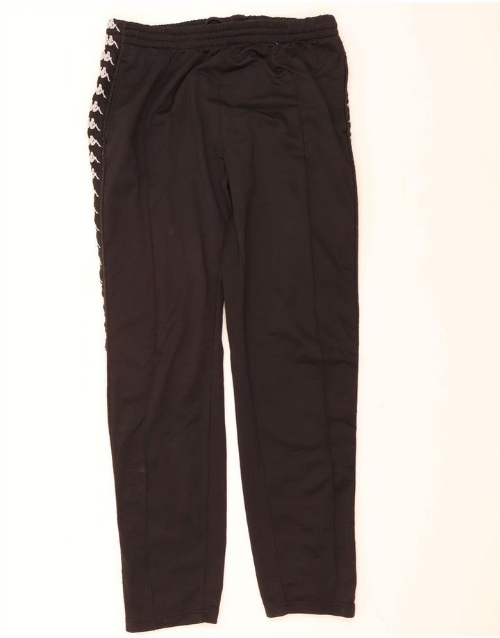 Pantaloni da tuta con grafica Kappa da uomo XL poliestere nero