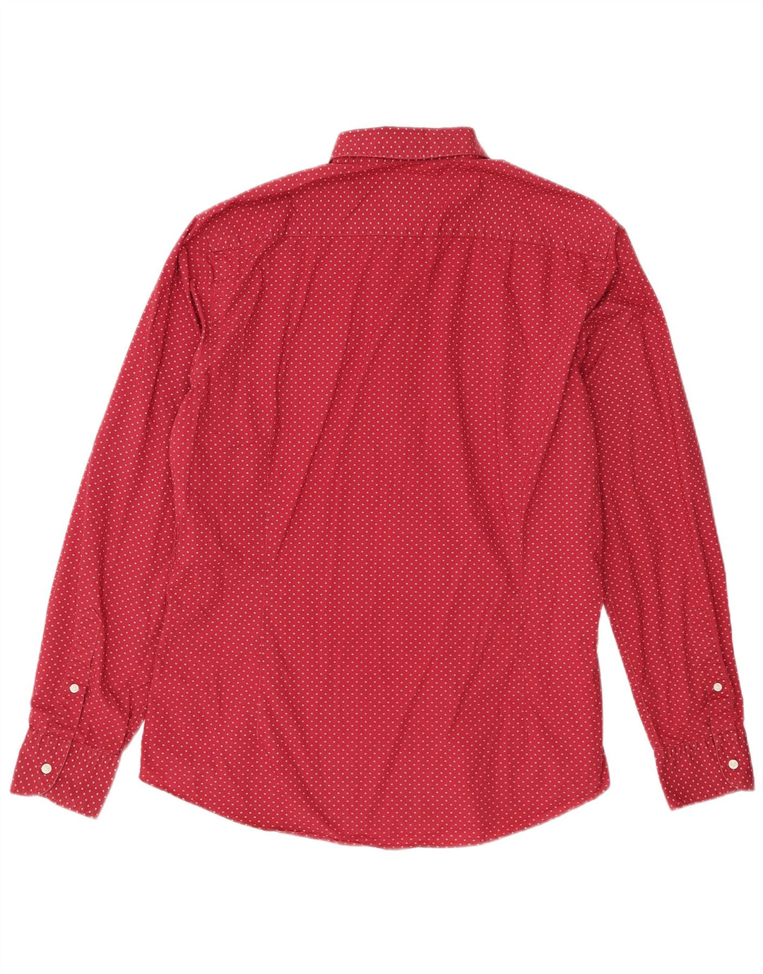 Camicia Uomo Massimo Dutti Large Bordeaux Maculata