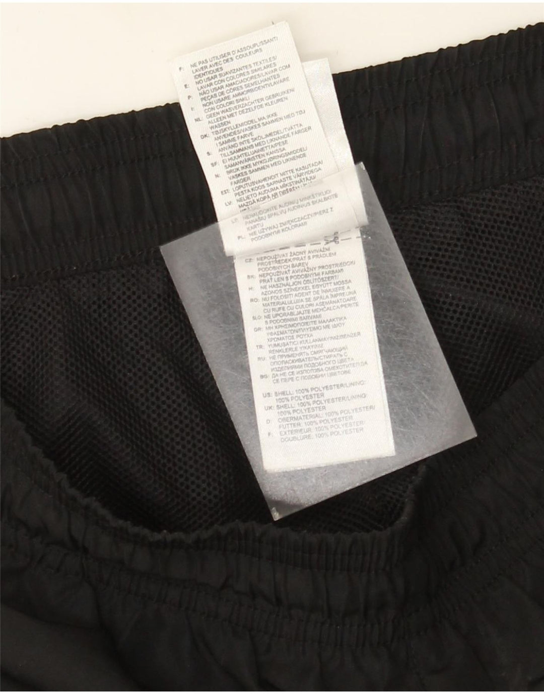Pantaloni da tuta da uomo Adidas Joggers Large Nero Colourblock Poliestere