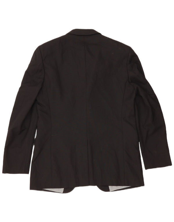 Giacca blazer a 2 bottoni Autograph da uomo Marks & Spencer UK 42 XL Nera