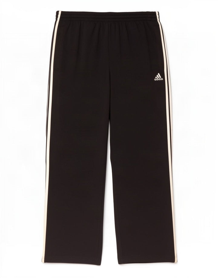 Pantaloni da tuta da uomo Adidas Small neri in poliestere