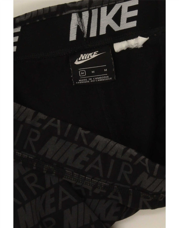 Leggings grafici Nike da donna UK 12 grigio medio