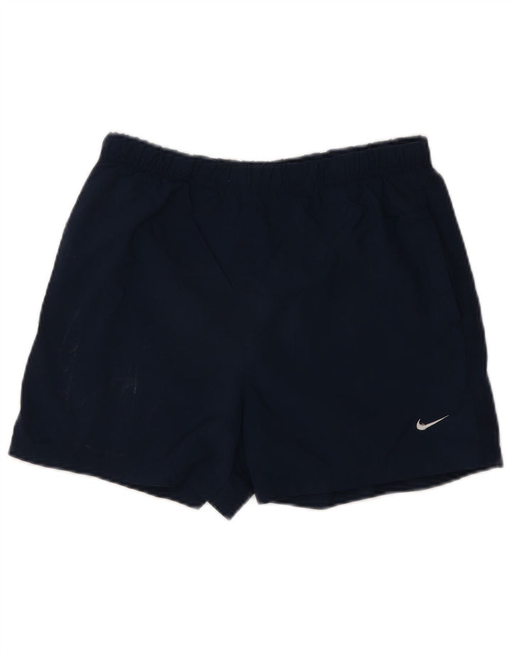 Pantaloncini da bagno Nike da ragazzo 12-13 anni Large in nylon blu navy