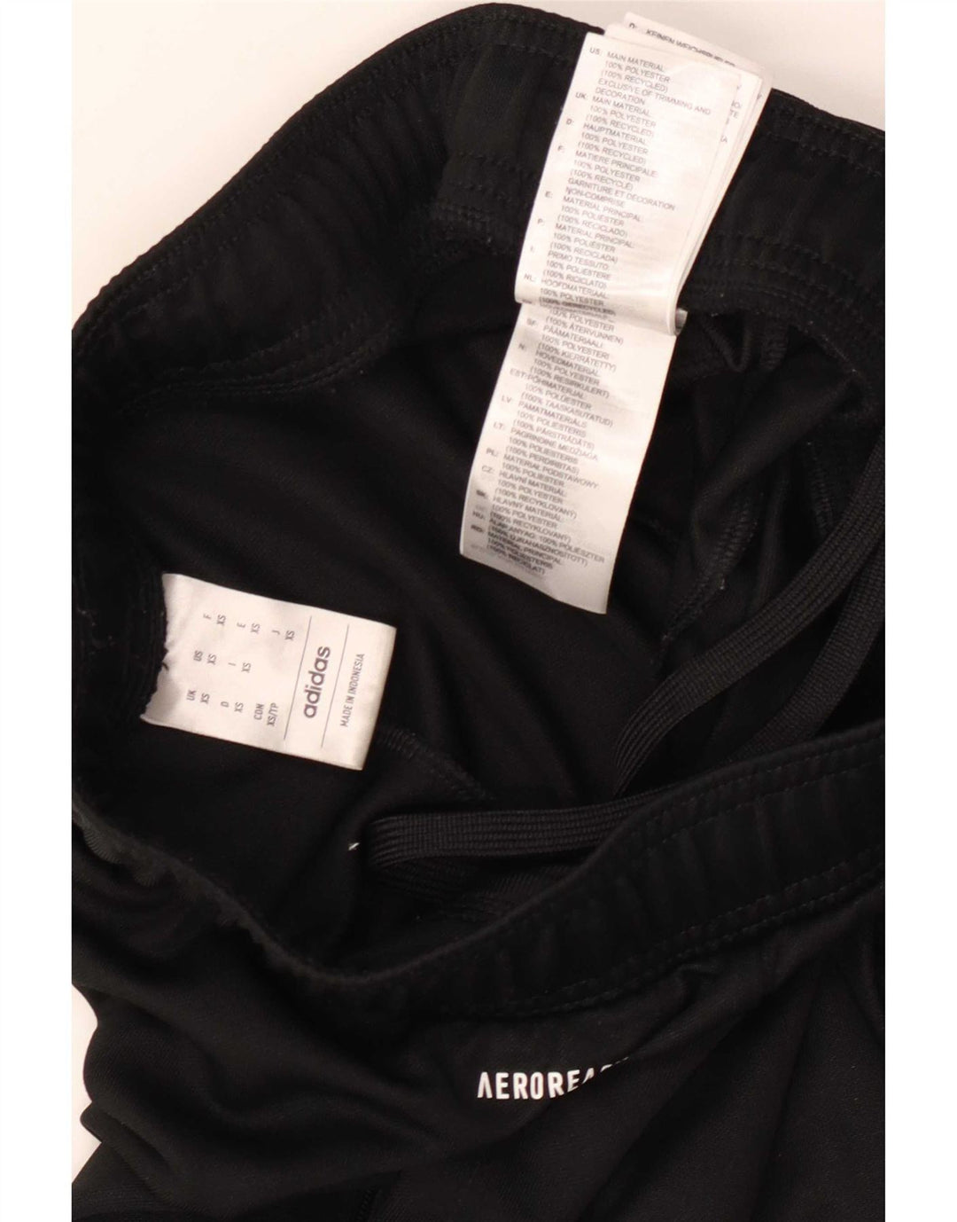 Pantaloni da tuta Adidas Aeroready da uomo XS poliestere nero