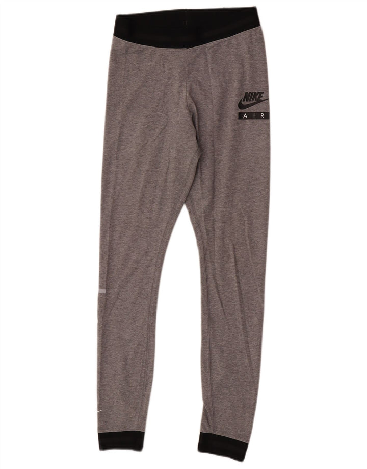 Leggings Nike da donna UK 10 Small in cotone color block grigio