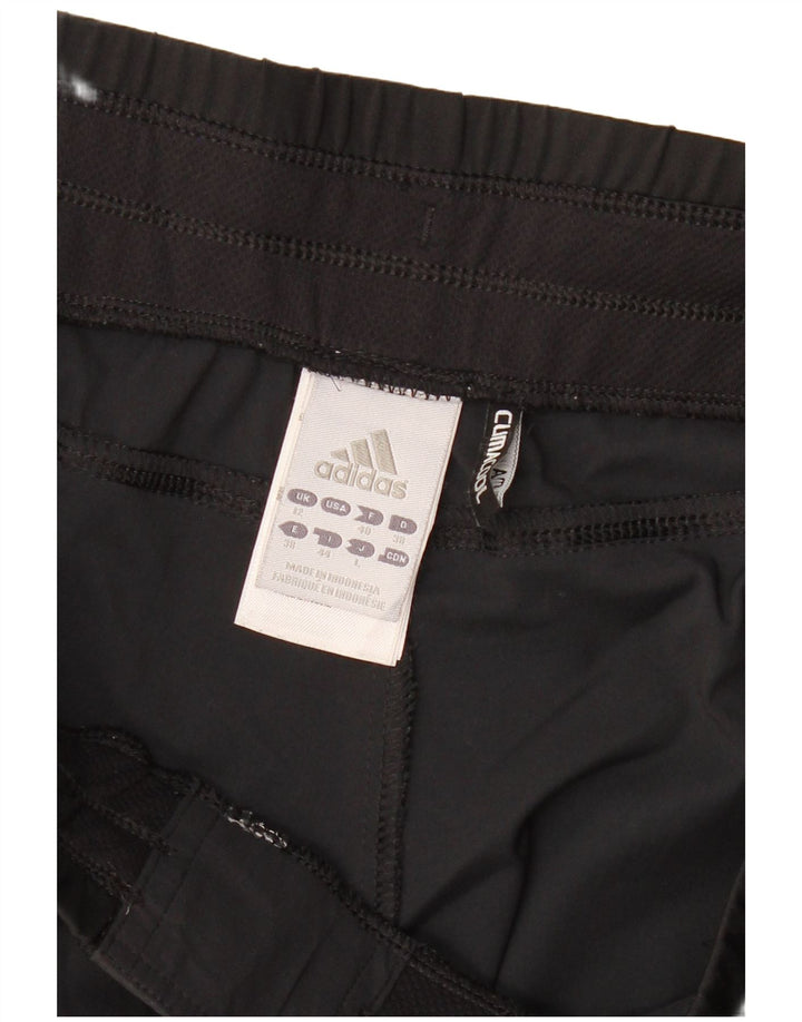 Pantaloni da tuta ADIDAS Climacool Capri da donna UK 12 medio nero