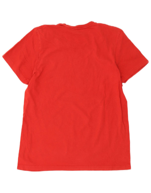 Maglietta grafica da uomo Adidas Top rossa media