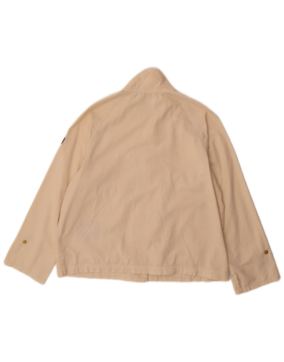 Bomber oversize da donna Barbour UK 10 piccolo cotone beige