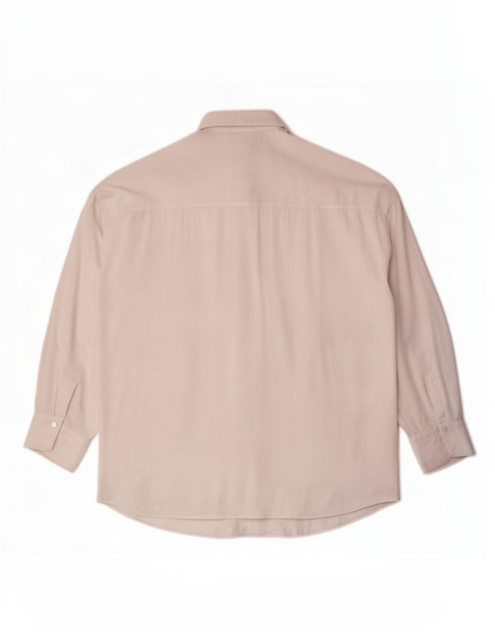Camicia oversize da donna Zara UK 16 grande bianca
