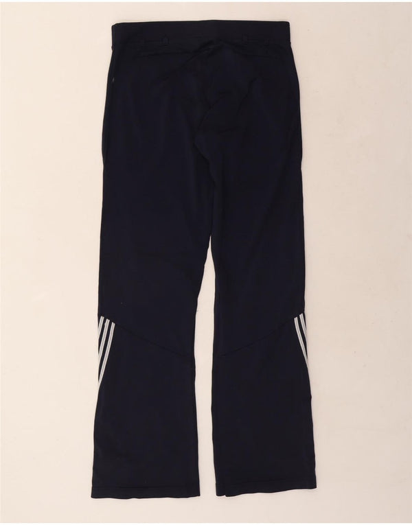 Pantaloni da tuta da donna Adidas UK 16 Large in nylon blu navy