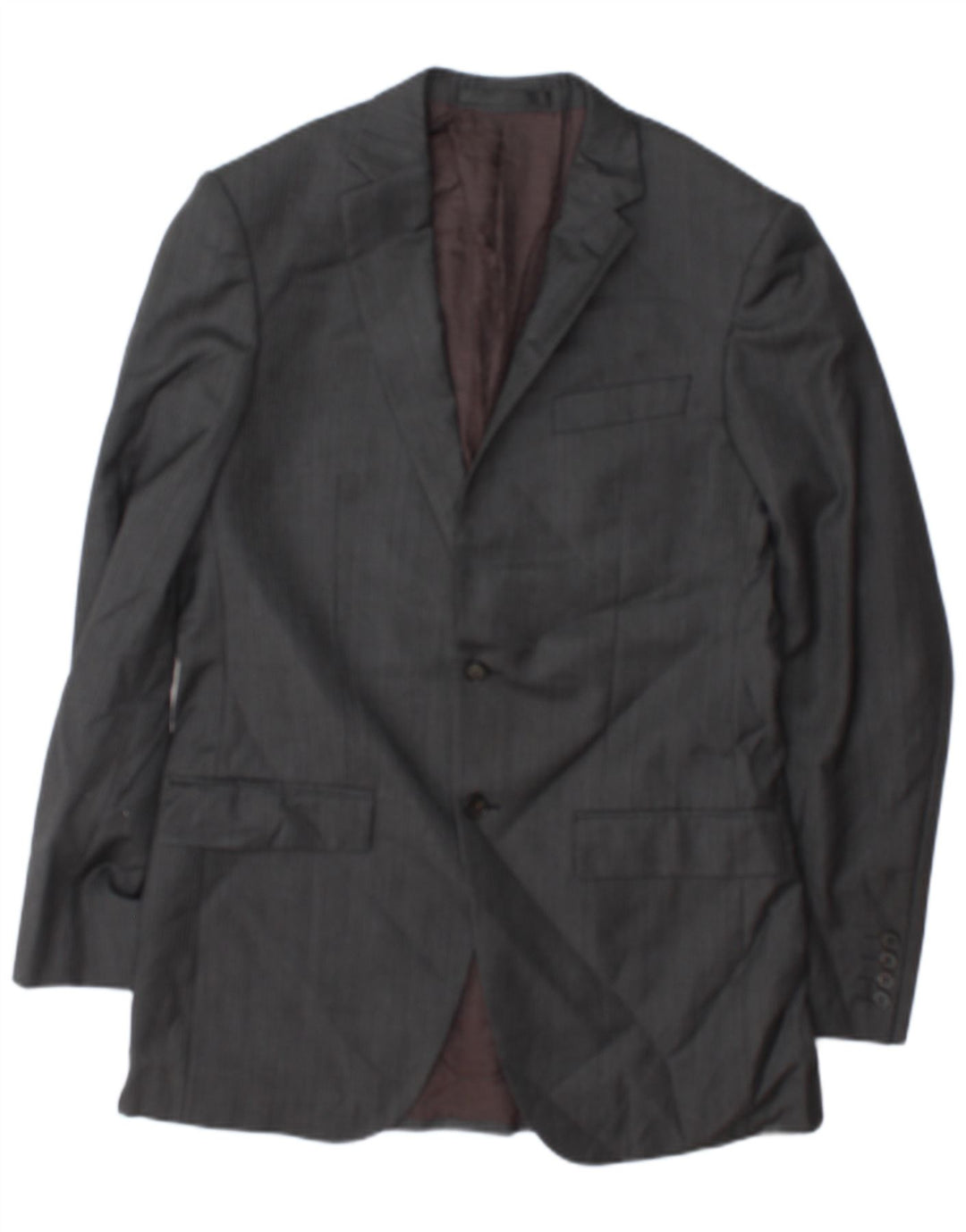 Giacca blazer da uomo a 2 bottoni Zignone UK 38 grigio medio