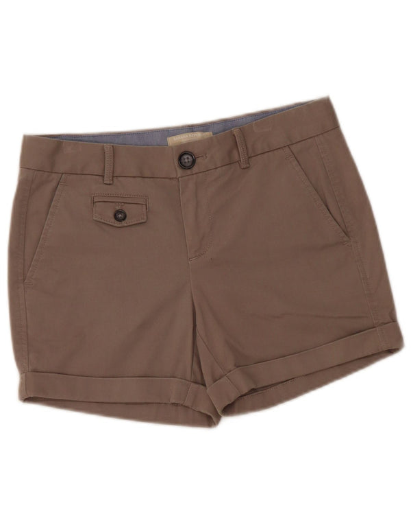 Pantaloncini chino da donna BANANA REPUBLIC US 0 XS W28 cotone grigio