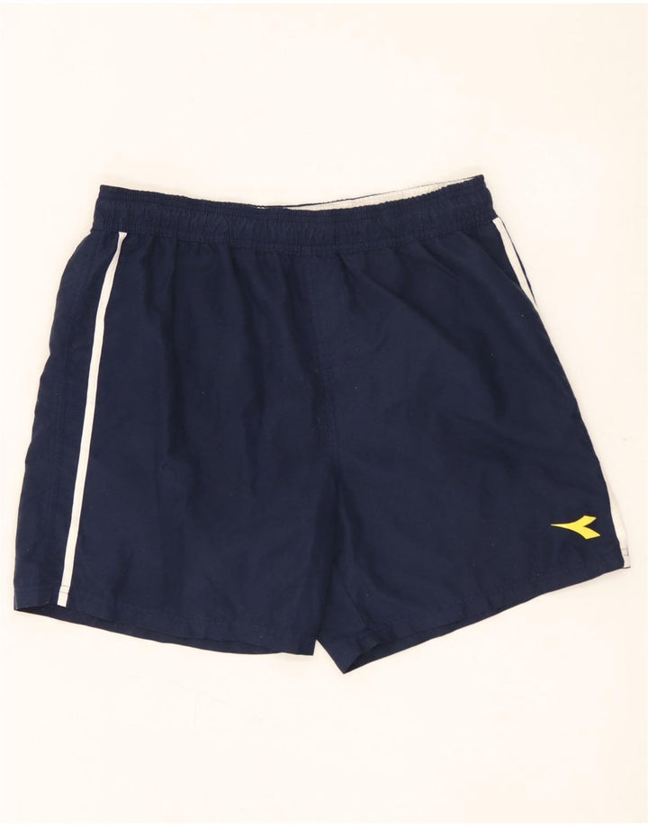 Pantaloncini da bagno da uomo Diadora XL blu navy in poliestere