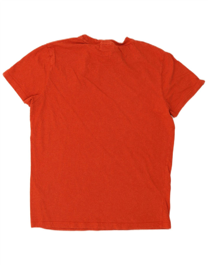 T-shirt da uomo Superdry Top grande in cotone rosso