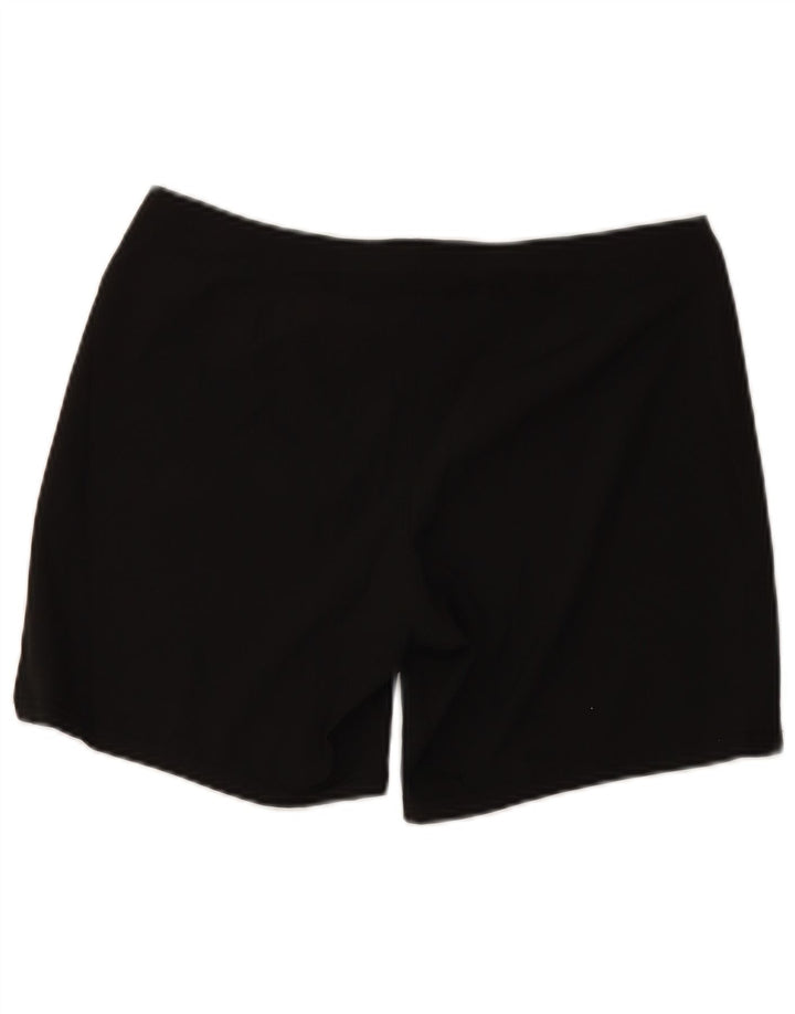 Pantaloncini da bagno da donna Roxy UK 14 poliestere nero medio