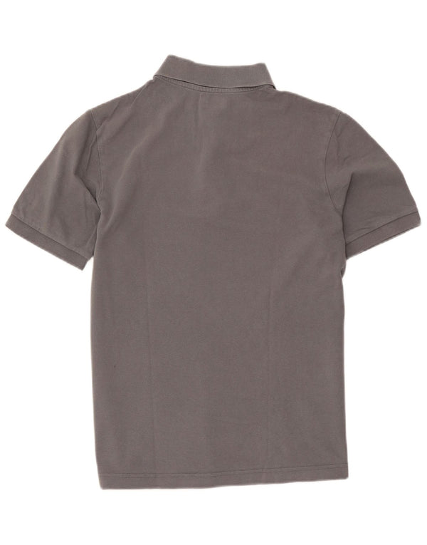 Polo Kappa Uomo In Cotone Grigio Medio