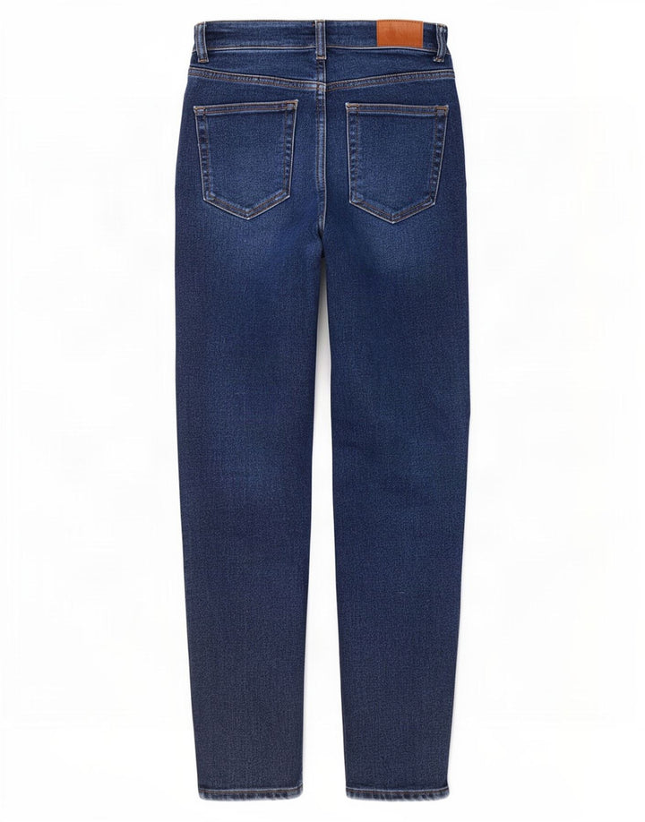 Jeans slim da donna Zara medi W28 L27 cotone blu