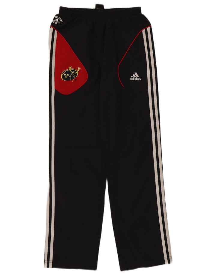 Pantaloni da tuta da rugby ADIDAS Munster da ragazzo 11-12 anni in poliestere nero