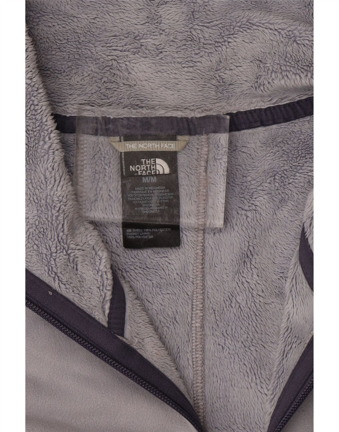 Giacca in pile da donna THE NORTH FACE UK 14 Poliestere grigio medio