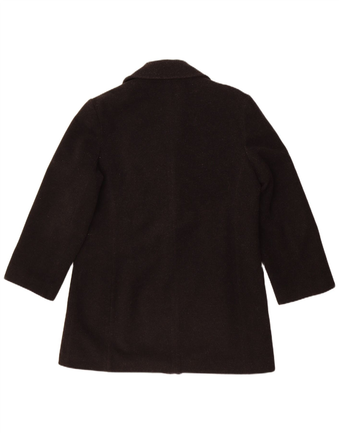 Cappotto doppiopetto da donna St. Bernard UK 14 lana nera media