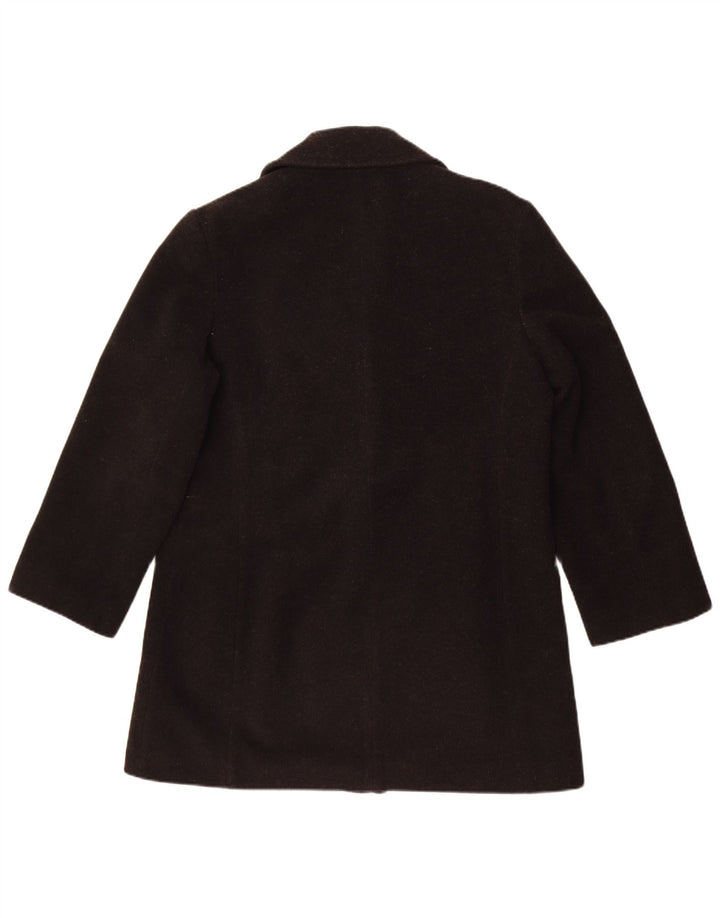 Cappotto doppiopetto da donna St. Bernard UK 14 lana nera media