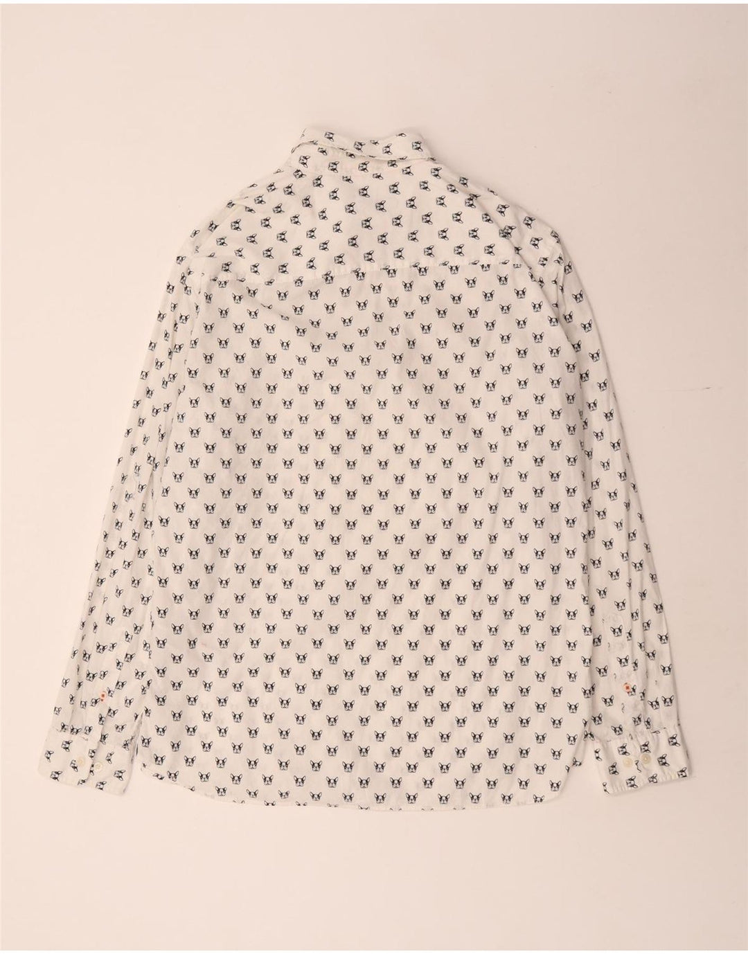 JACK & JONES Camicia da uomo 2XL Cotone maculato bianco