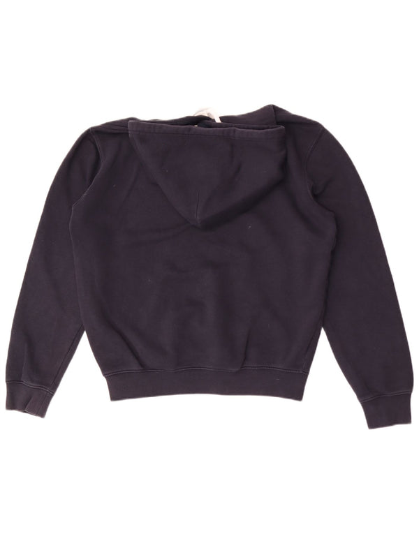 Maglione con cappuccio grafico da uomo Champion piccolo in cotone blu navy