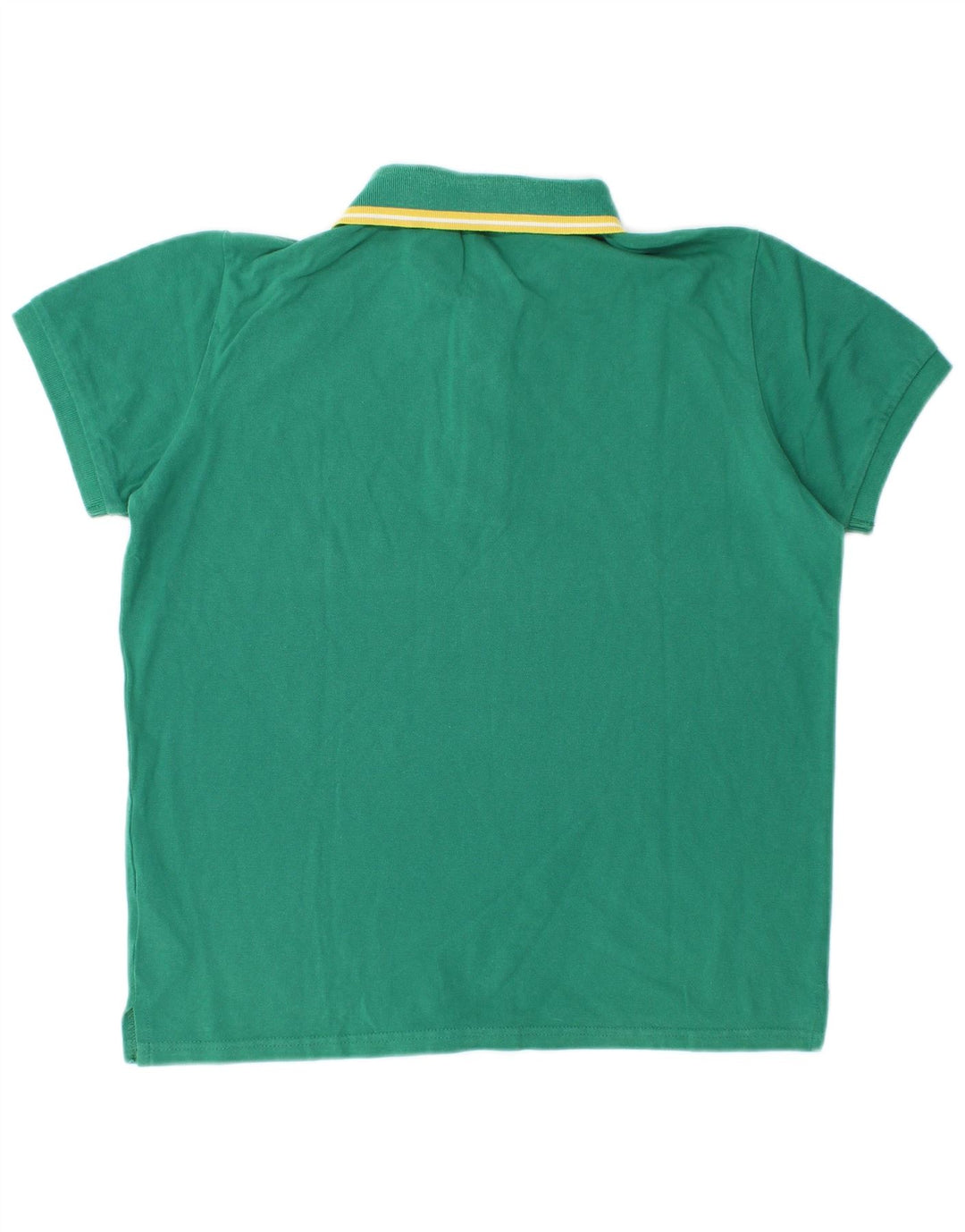 Polo Kappa Uomo Verde Medio In Cotone