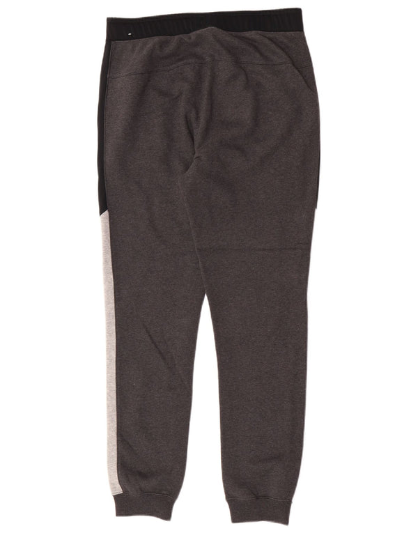Pantaloni da tuta Nike da uomo, pantaloni da jogging, piccoli, in cotone color block grigio