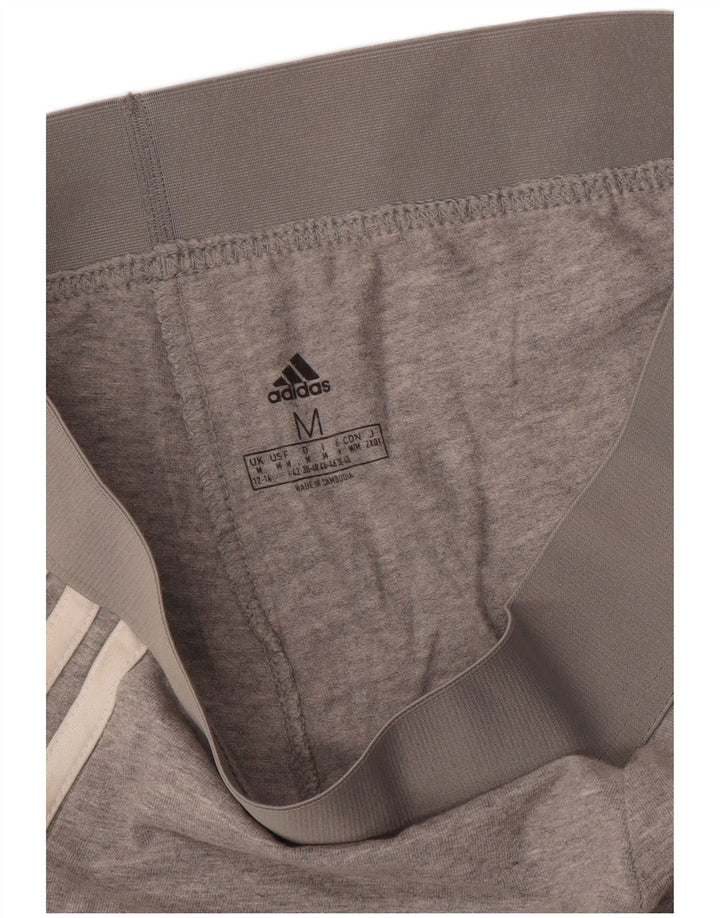 Leggings Adidas Donna UK 12/14 Grigio medio