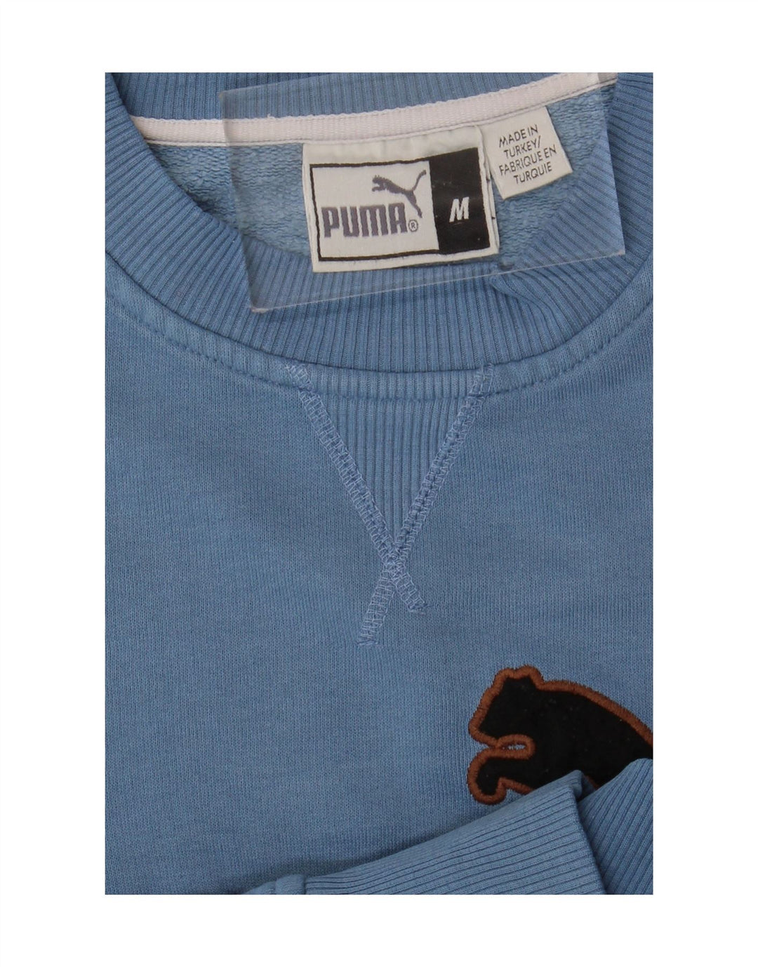 Felpa grafica da uomo Puma Blu medio
