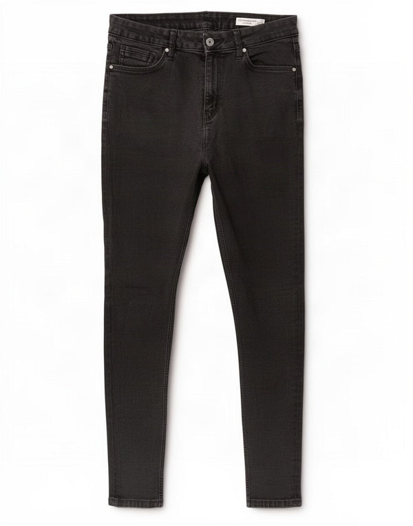 Jeans skinny Ivy da donna Marks & Spencer UK 14 Large W32 L28 Cotone nero