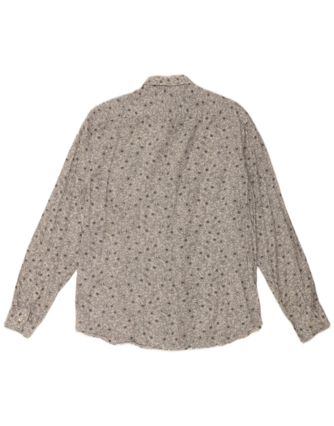 Camicia da uomo TED BAKER taglia 3 cotone floreale bianco medio