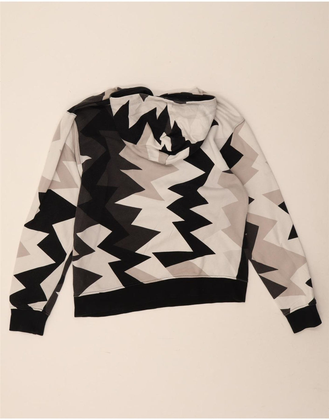 Maglia con cappuccio da uomo Jordan in cotone geometrico multicolore medio